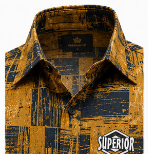 Chemise florale décontractée moderne pour homme, en tissu léger et respirant, chemise de qualité supérieure et coutures de qualité supérieure - Product Image 3