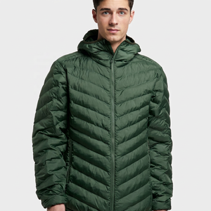 Hot Selling Hooded Men Puffer <b>Jacket</b> Casual Wear New Design Adults Breathable Eco-Friendly <b>Reversible</b> Wholesale Bubble <b>Jacket</b> - Product Image 1