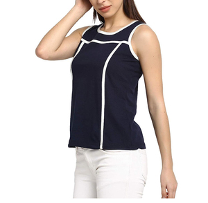 Camiseta sin mangas para mujer al por mayor, cómoda, para fitness, entrenamiento atlético, gimnasio, ejercicio, correr, deportes, ropa informal de moda. - Product Image 4
