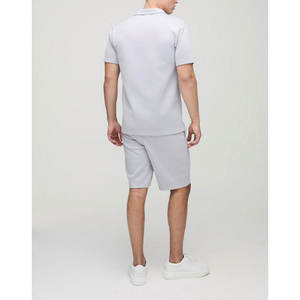 Ensembles courts pour hommes, deux pièces, décontractés, été, t-shirts à manches courtes et shorts, prix de gros, ensembles de shorts confortables pour hommes - Product Image 5