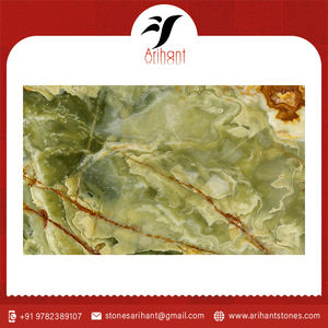 Vente flash : dalles de marbre onyx vert naturel pour comptoirs de salle de bain et designs intérieurs créatifs - Product Image 6