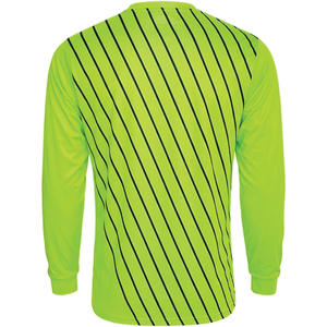 Camiseta de portero de fútbol sublimada personalizada, transpirable, de secado rápido, con logo personalizado, ropa de entrenamiento deportiva, camiseta de entrenamiento. - Product Image 2