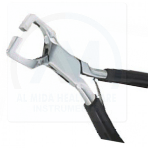 Pince ophtalmique AL MIDA pour chirurgie oculaire, instruments microchirurgicaux en acier inoxydable, certifiée CE Classe II, prise en main facile - Product Image 2