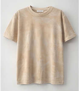 T-shirt Oversize en Molleton Français Délavé Style Urbain, Coton Premium 240 GSM – Fournisseur - Product Image 3
