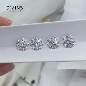 Diamantes Cultivados en Laboratorio D'vins Jewels, Color D, 0.3ct, 0.5ct, 1ct, 1.5ct, 2ct, VS2, HPHT, CVD, Redondos, para Joyería - Product Image 3