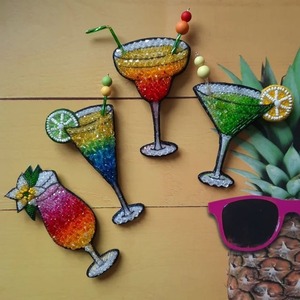 Porte-clés personnalisés pour enfants chrétiens, avec perles de rocaille et strass, breloques mignonnes, cadeau quotidien pour fille, style religieux, motif étoile - Product Image 4