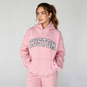 Heavyweight Hoodie <b>Women</b> 400GSM Blank Sweatshirt Vintage Acid Wash <b>Camo</b> Custom Graphic <b>Jacket</b> - Product Image 5