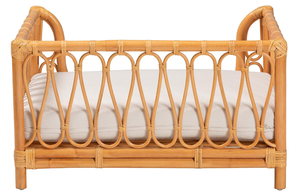 Lit pour animaux de compagnie portable en rotin doux écologique tissé à la main Artex Hai Nam pour chiens/chats/lapins, coussin amovible lavable - Product Image 3
