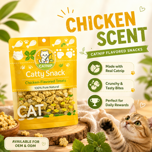 Nourriture sèche pour chats OEM à la catnip |   Formule naturelle & Peau et pelage sains - Product Image 5