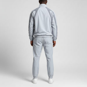 ชุดวอร์มผ้าฝ้ายพิมพ์ลายพรีเมียมขายส่งสำหรับผู้ชาย สไตล์สตรีทแวร์ สีพื้น ผลิตตามสั่ง ชุดเซ็ต 2 ชิ้น - Product Image 2