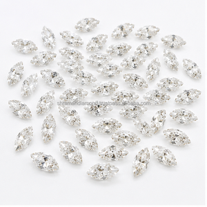 เพชร SHRAMAN DIAMOND คุณภาพสูงสำหรับทำเครื่องประดับหรู ความใส VS-Si น้ำหนัก 1 กะรัต สีขาว เพชรเพาะเลี้ยงในห้องปฏิบัติการ รูปทรงมาร์คีส์ ขายส่งเพชรเม็ดเดี่ยว - Product Image 2