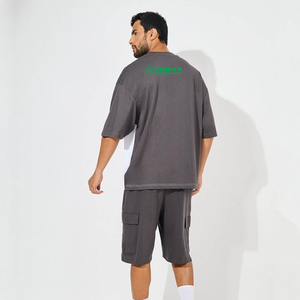 Unisex Loose Sporty Blank T-<b>shirt</b> with Digital Printing <b>100</b>% <b>Polyester</b> Nonwoven Fabric Casual Wear Fashionable Durable T-<b>shirts</b> - Product Image 5