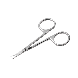 Ciseaux à cuticules professionnels KD.707 pour le soin des ongles, fins, tranchants, courbés, pour manucure russe, ciseaux à cuticules, pour usage en salon - Product Image 1