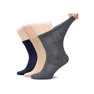 Calcetines de punto para diabéticos, varios colores, algodón, sin costuras, ajuste holgado, sin presión, transpirables, antibacterianos, venta al por mayor de fábrica - Product Image 1