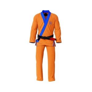 Personalized Bjj Gi Uniforms Premium Quality <b>Orange</b> Bjj Kimono Uniforms For Martial Arts Training MMA Grappling Jiu JItsu Bjj Gi - Product Image 1
