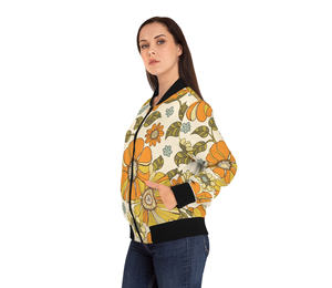 Chaqueta Bomber Vintage de Satén con Frente Recubierto, Diseño Personalizable, Unisex, Impermeable y Resistente al Viento - Product Image 2