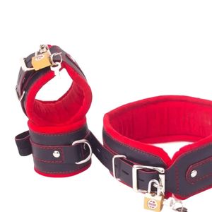 Adjustable <b>Leather</b> <b>Wrist</b> <b>Cuffs</b> with Quick Release Buckles - Product Image 3