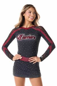 Tenues d'entraînement Majorette de haute qualité pour femmes adultes, uniformes de danse pour équipe avec broderie, 100% polyester, impression numérique - Product Image 5