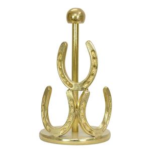 Horse Shoe Design <b>Tissue</b> Stand <b>Wedding</b> Table Accessories Napkin <b>Tissue</b> Holder Brass Antique Finish - Product Image 4