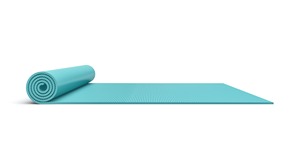 Tapete de Yoga TPE de 6mm de Grosor, Antideslizante, Rectangular, Universal, para Ejercicio, Color Verde Azulado - Product Image 2
