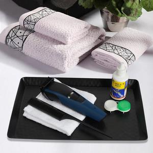 Bandeja Cuadrada Moderna de Acero Inoxidable Negro para Baño y Sala de Estar, Organizador de Encimera - Product Image 4