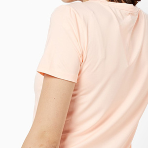 เสื้อยืดผู้หญิงแบบสบายๆ ลายโลโก้รักษ์โลก ผ้าฝ้ายออร์แกนิค 100% น้ำหนัก 160 กรัม พิมพ์ลายตามสั่ง ผ้าไม่ทอ ระบายอากาศได้ดี แห้งเร็ว สำหรับฤดูร้อน - Product Image 4