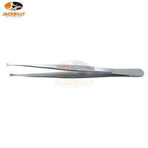 2 Piezas de Pinzas Quirúrgicas Dentales de 6 Pulgadas, Anguladas y Rectas, Hechas de Acero, Instrumentos Médicos para Sutura Dental - Product Image 5