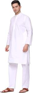 Modern <b>Men</b> Shalwar Kameez Set Custom Branding <b>Kurta</b> Pajama Factory Price Supplier Bulk All Seasons Customizable - Product Image 2