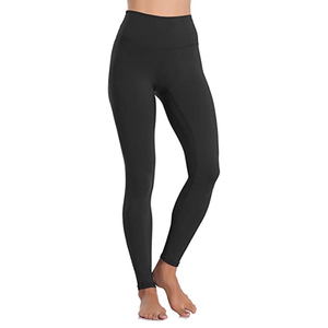 Leggings de sport et yoga personnalisés pour femmes, taille haute, extensibles, doux et confortables, pour l'entraînement et le fitness, vente en gros - Product Image 1