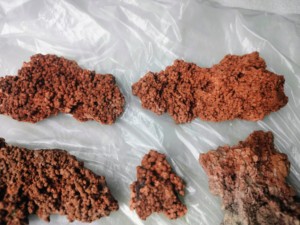 Cristal Rojo Natural, Colección de Minerales en Bruto, Especímenes Artísticos y Coleccionables, Muestra de Roca de Maharashtra, Minerales AK - Product Image 5