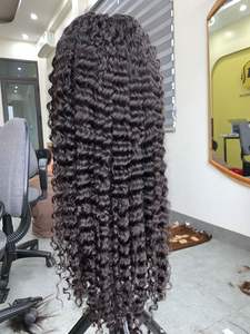 Pelucas y Paquetes de Cabello Rizado Euroasiático Super Double Drawn, Hechos con Cabello Humano Remy 100% Virgen, Trama Única - Product Image 5