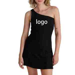 Ensemble de sport 2 pièces pour femme, 22 couleurs populaires, taille élastique et logo frontal, collection 2026 - Product Image 4