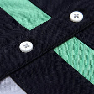 Camisa de Golf de Manga Corta para Hombre, 2026, de Alta Calidad, con Botones, Impresión Digital, Secado Rápido, Transpirable, 200g, Poliéster/Algodón, Color Sólido - Product Image 5