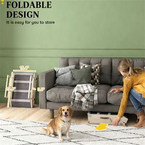 <b>Folding</b> Dog Ramp Safety Pet Ramp for <b>Beds</b> & Accessories - Product Image 2