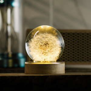 โคมไฟดอกไม้แห้ง, โคมไฟเรซิ่นอีพ็อกซี่ไม้, โคมไฟไม้สำหรับกลางคืน, โคมไฟเรซิ่นสั่งทำ, ของตกแต่งบ้านสุดพิเศษ, โคมไฟข้างเตียงไม้ - Product Image 6