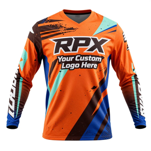Services OEM Fabricant de maillots de motocross, vêtements de course respirants, impression par sublimation professionnelle, maillot de motocross - Product Image 1