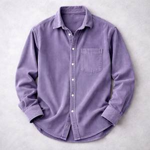 Camisa de Vestir de Manga Larga para Hombre, Color Azul Claro, Cuello Clásico, Popelina de Algodón, Estilo Casual para Primavera - Product Image 5