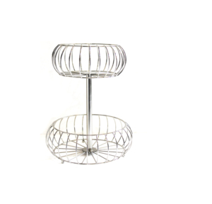 Modern Open Design Iron Wire Storage <b>Basket</b> for Fruit <b>Bread</b> Vegetable Decorative and Kitchen Organization - Product Image 1