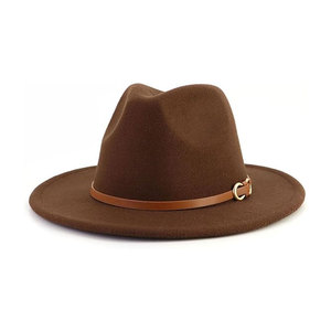 Sombreros Fedora Elegantes para Amantes del Estilo Moderno, Sombrero de Ala Ancha Inspirado para Hombres y Mujeres, Perfecto para Fiestas y Moda Urbana - Product Image 1