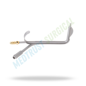 Écarteur de cou Benetrator avec aspiration et guide fibre optique, instrument chirurgical pour lifting du cou et utilisation en chirurgie plastique - Product Image 4