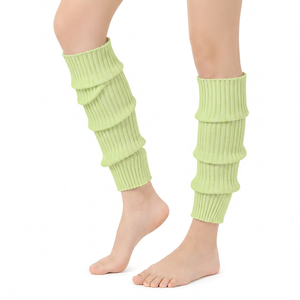 Women's <b>Leg</b> <b>Warmers</b> Cozy Winter Knit Boot Socks Long Stretch <b>Leg</b> Sleeves for Dance and Yoga Best quality - Product Image 2