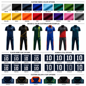 ชุดยูนิฟอร์มคริกเก็ตแบบซับลิเมชั่นสำหรับผู้ชาย X Sports ผ้าโพลีเอสเตอร์แห้งเร็ว เสื้อโปโลแขนสั้นพร้อมกางเกงเอวยางยืด ลายพิมพ์เรขาคณิต - Product Image 5