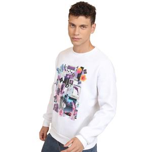 Sweatshirts à col rond et coupe ajustée de haute qualité pour hommes Sweat à capuche unisexe avec logo personnalisé Sweatshirts surdimensionnés Service OEM disponible - Product Image 3