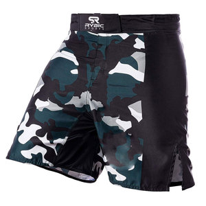 Pantalones Cortos MMA de Rango de Movimiento Flexible para Entrenamiento de Karate y Taekwondo, Ropa Deportiva de Alto Impacto para Hombres - Product Image 4