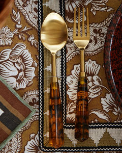 Vente chaude Couverts En Cuivre Ensemble Design Élégant À La Main Décoration De Table Couverts En Métal Inoxydable Utiliser Couleur Personnalisée Polonais - Product Image 3