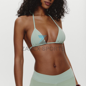 ชุดบิกินี่ชายหาดผู้หญิงพร้อมโลโก้แบบกำหนดเอง ชุดบิกินี่พรีเมียม ชุดว่ายน้ำน้ำหนักเบา ชุดบิกินี่สองชิ้นสำหรับชุดชายหาดฤดูร้อน - Product Image 5