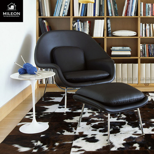 Uterus <strong>Chair</strong> Leisure Recliner Fiberglass Leisure Living Room Reception Hotel Model Room Simple Design Special-shaped Armchair - Product Image 4