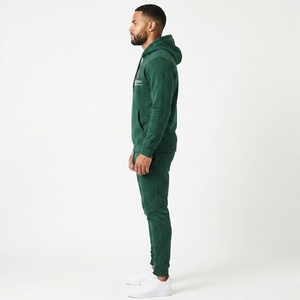 Conjuntos Deportivos Casuales con Capucha para Hombre, de Secado Rápido, Ecológicos, de Poliéster/Algodón, con Logotipo Personalizado, para Correr al Aire Libre - Product Image 6