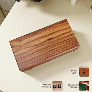 Caja de Reloj de Madera Grabada Personalizada, Caja de Reloj de Madera para Colección de Relojes de Lujo por AYAANS - Product Image 2