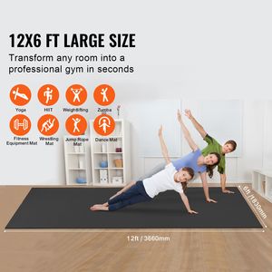 Tappetino Yoga Premium Extra Spesso Antiscivolo per Uomini e Donne con Borsa per Tappetino da Esercizio - Product Image 2